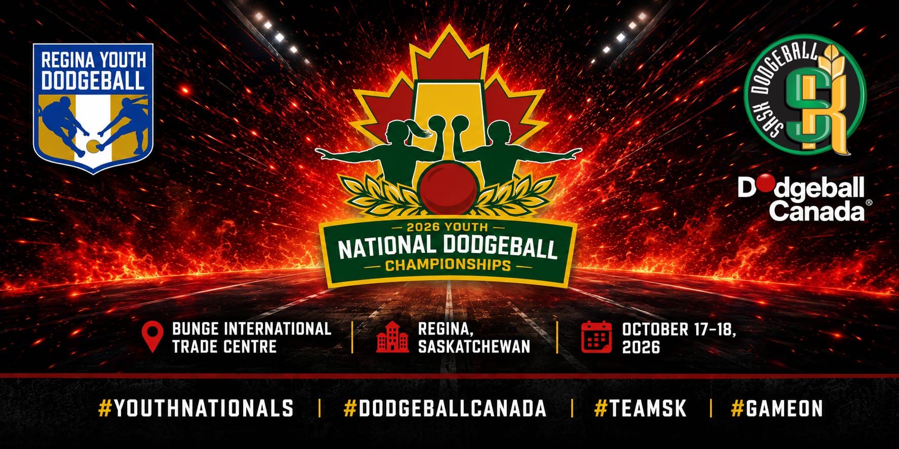 The Stage is Set: Canada’s First Youth Dodgeball National Championship!